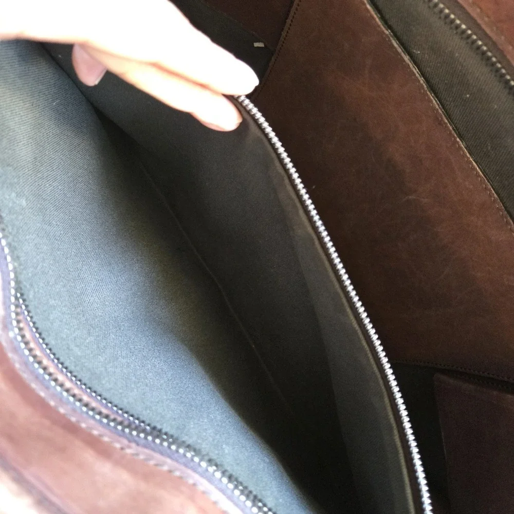 Berluti‎ Paris Brown Leather Academia Briefcase
